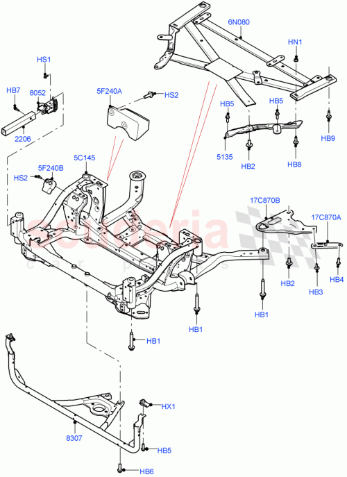 Part Diagram for Land Rover LR142027