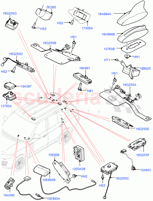 Part Diagram for Land Rover LR048275