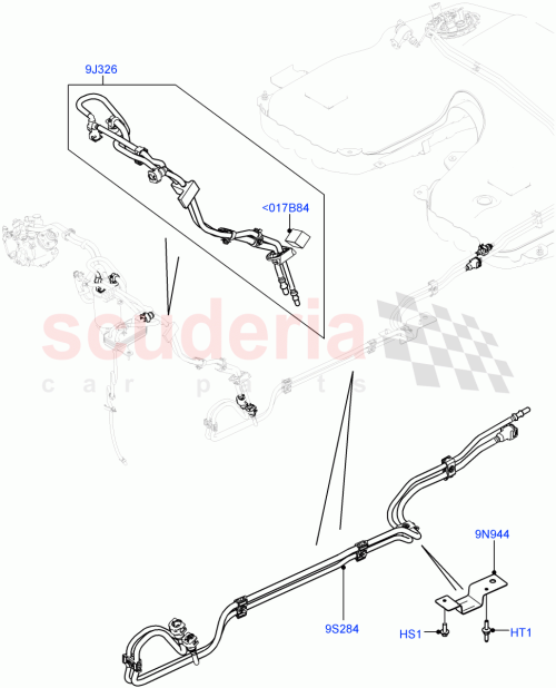 Part Diagram for Land Rover LR088541