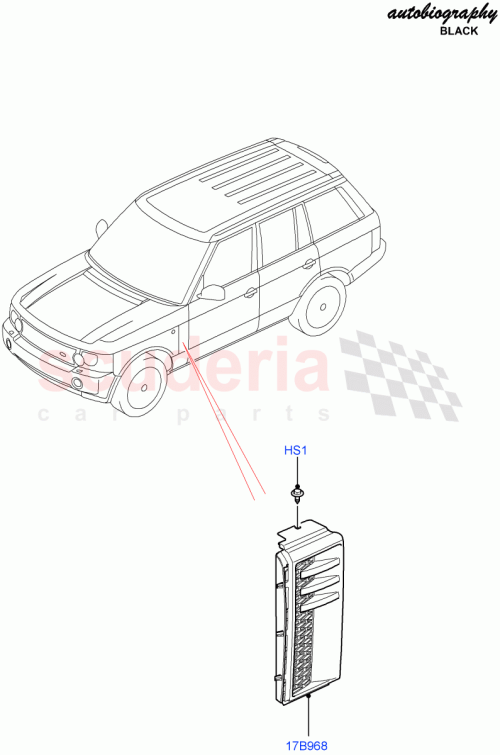Part Diagram for Land Rover LR020936