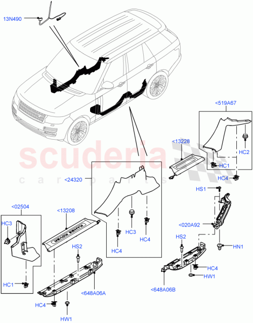 Part Diagram for Land Rover LR108273