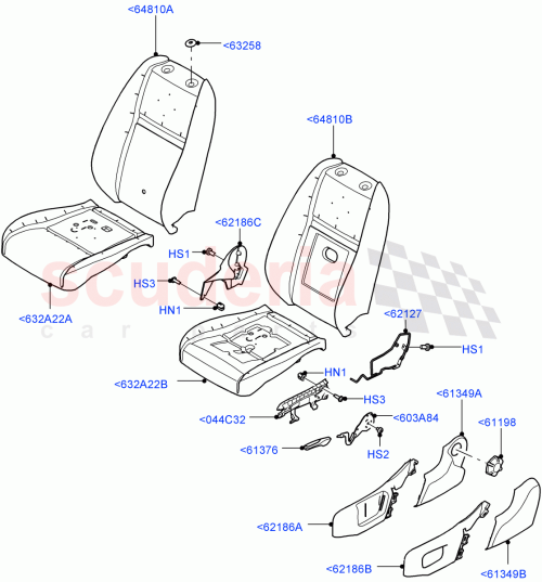 Part Diagram for Land Rover LR126292