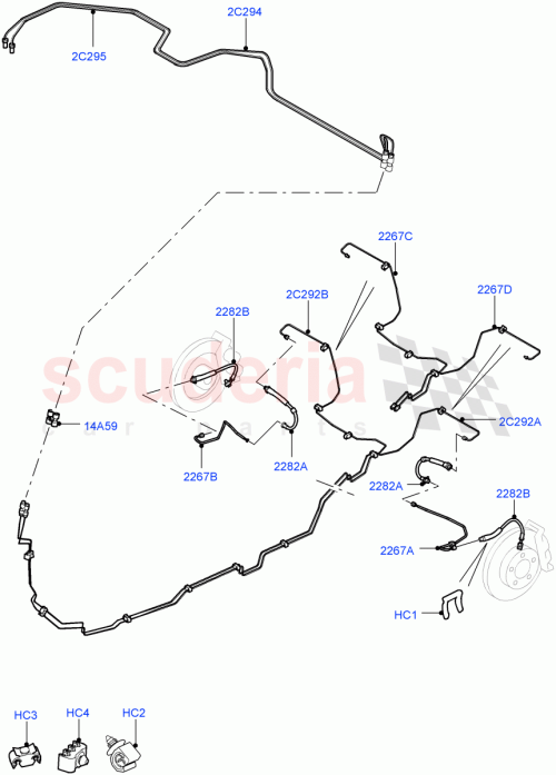 Part Diagram for Land Rover LR019461