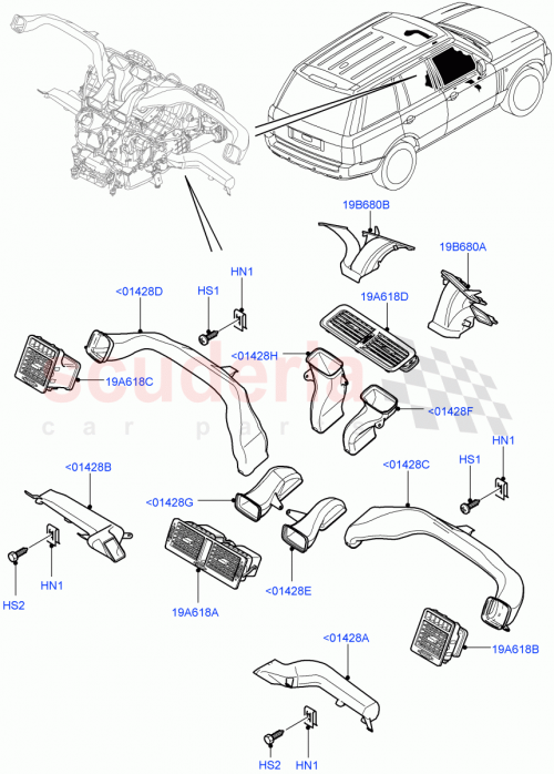 Part Diagram for Land Rover LR016435
