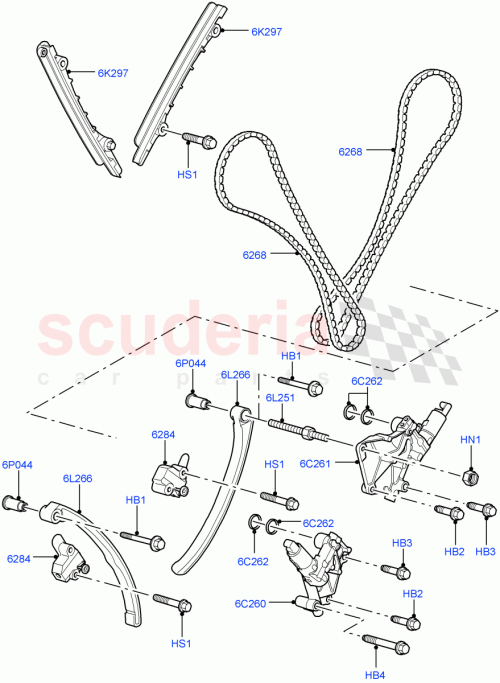 Part Diagram for Land Rover 4695697