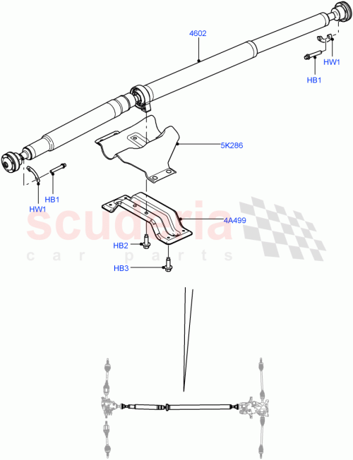Part Diagram for Land Rover LR031394