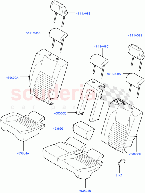 Part Diagram for Land Rover LR123573