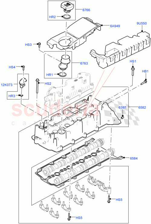 Part Diagram for Land Rover LR091898