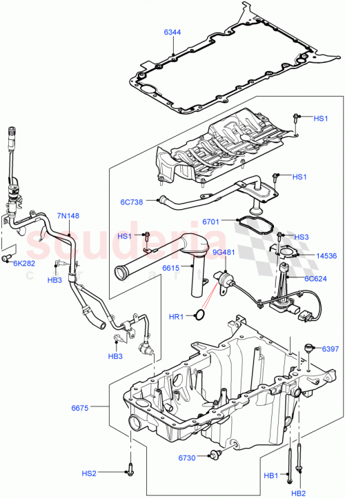 Part Diagram for Land Rover LR096523