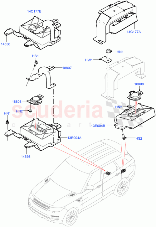 Part Diagram for Land Rover LR086366