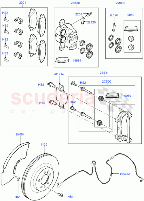 Part Diagram for Land Rover LR134700