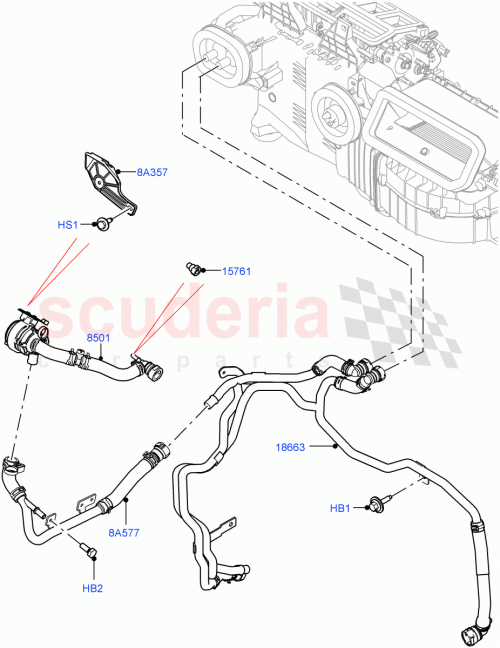 Part Diagram for Land Rover LR163795