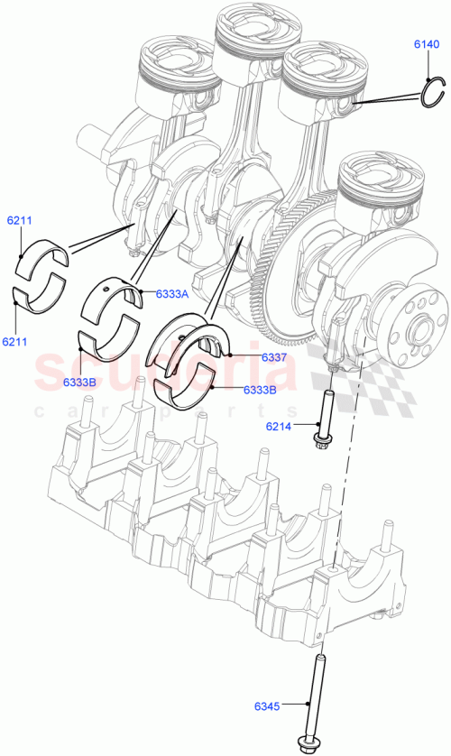 Part Diagram for Land Rover LR057285