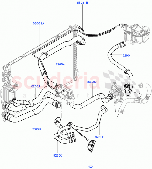 Part Diagram for Land Rover LR001311