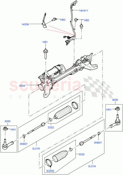 Part Diagram for Land Rover LR120622