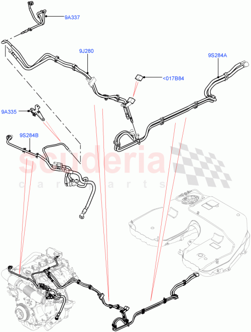 Part Diagram for Land Rover LR057723