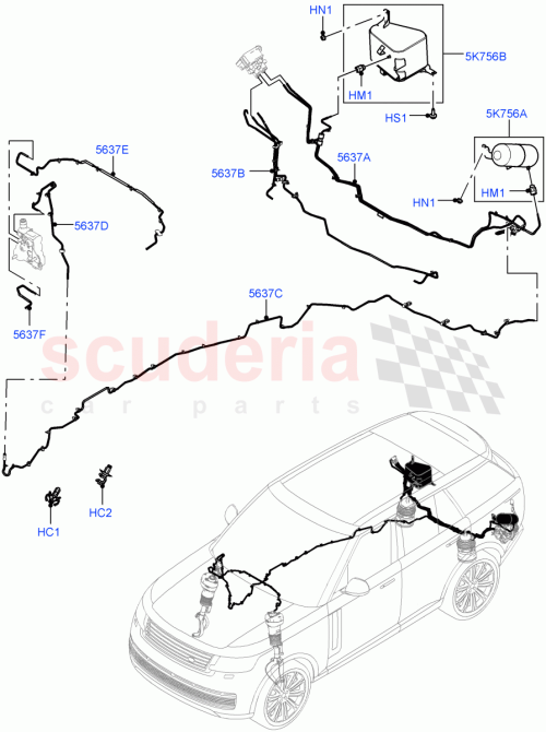 Part Diagram for Land Rover LR153319