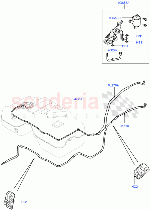 Part Diagram for Land Rover LR060353