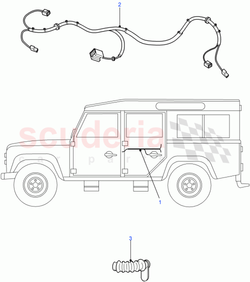 Part Diagram for Land Rover LR030061