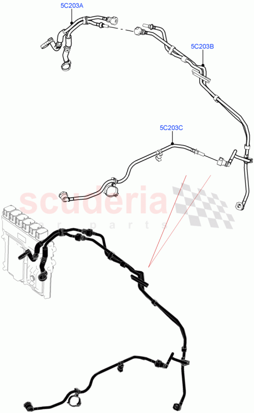 Part Diagram for Land Rover LR140933
