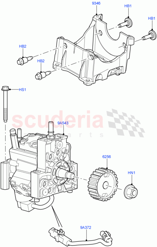 Part Diagram for Land Rover LR004693