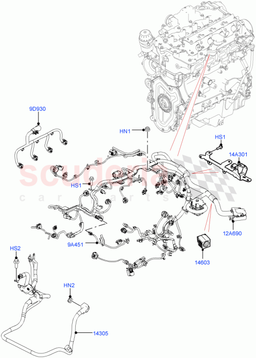Part Diagram for Land Rover LR120983