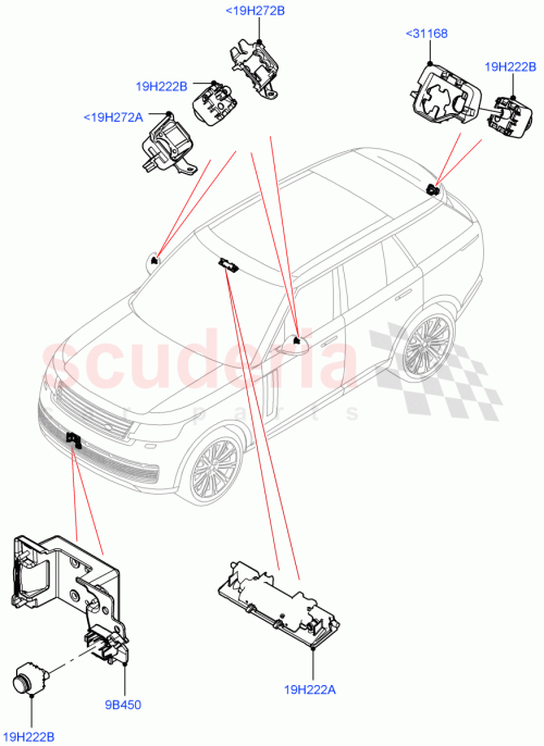 Part Diagram for Land Rover LR152966