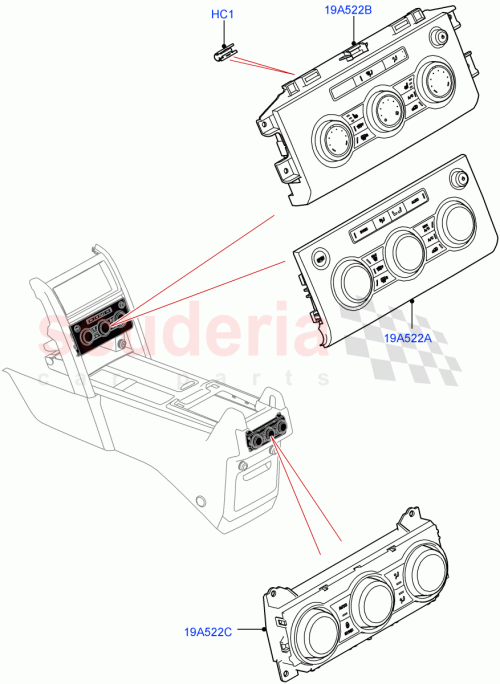 Part Diagram for Land Rover LR124569