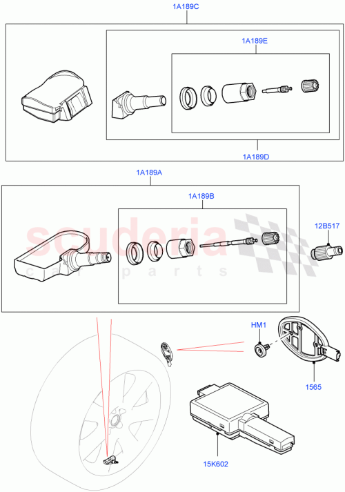 Part Diagram for Land Rover LR094599