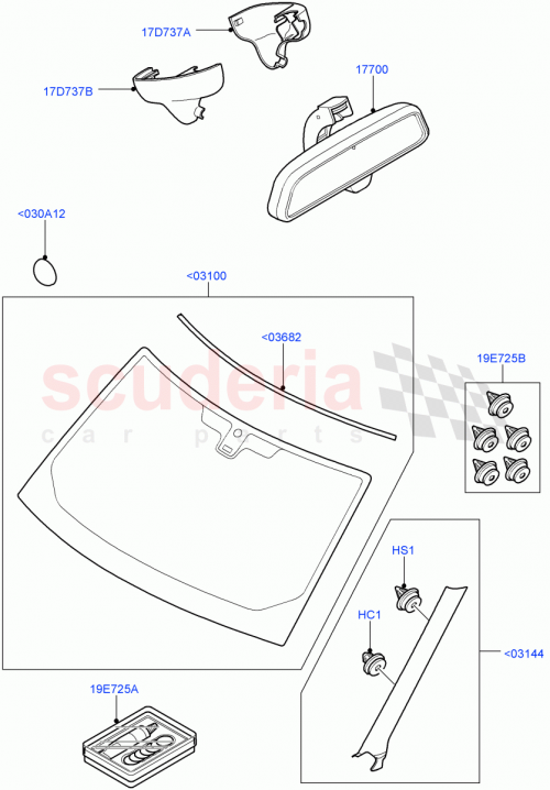 Part Diagram for Land Rover LR051568