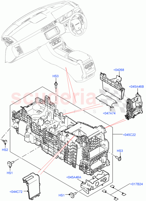 Part Diagram for Land Rover LR101871
