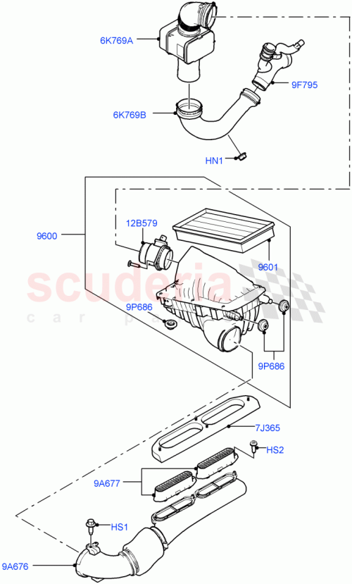 Part Diagram for Land Rover LR095546