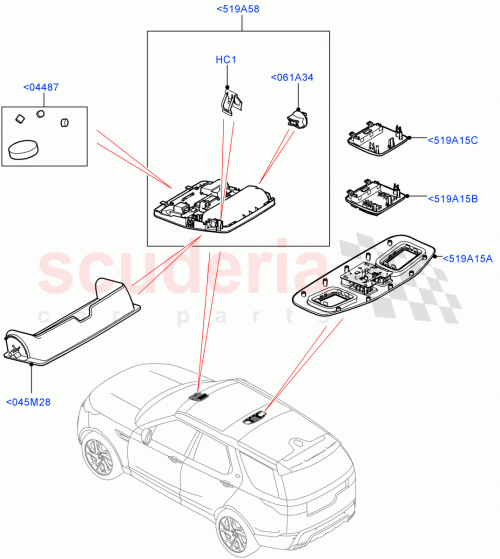 Part Diagram for Land Rover LR169796