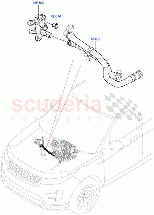 Part Diagram for Land Rover LR139987