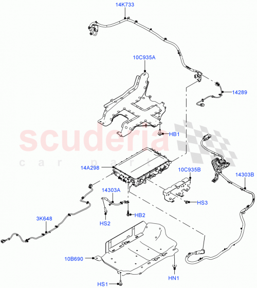 Part Diagram for Land Rover LR142560