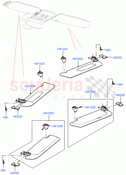 Part Diagram for Land Rover LR156549