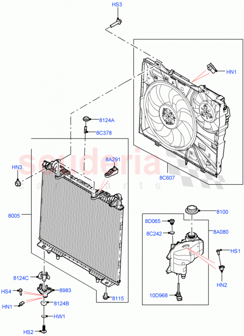 Part Diagram for Land Rover LR166954