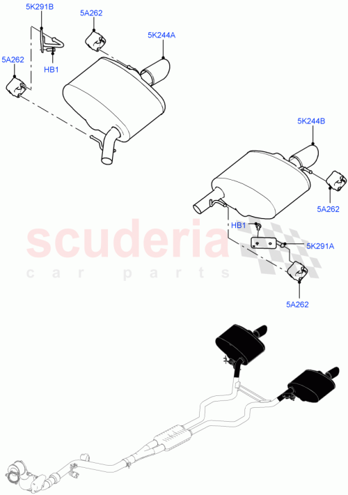 Part Diagram for Land Rover LR057634