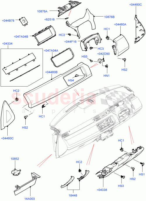 Part Diagram for Land Rover LR026130