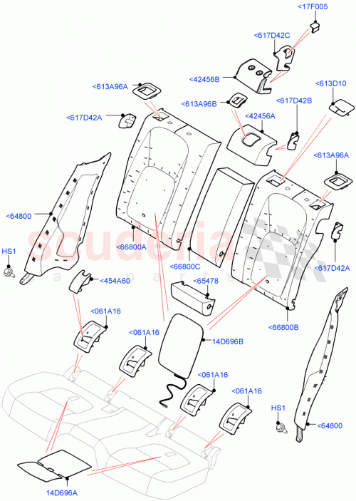 Part Diagram for Land Rover LR092327