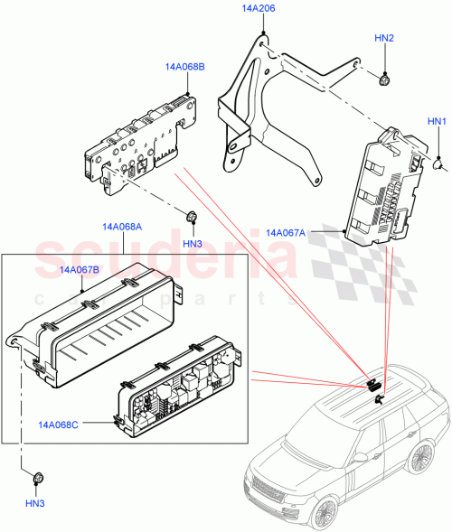 Part Diagram for Land Rover LR078451
