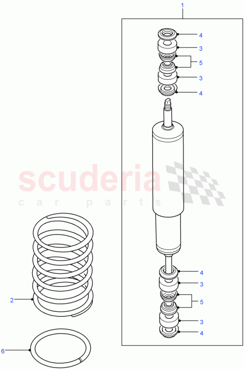Part Diagram for Land Rover LR134478