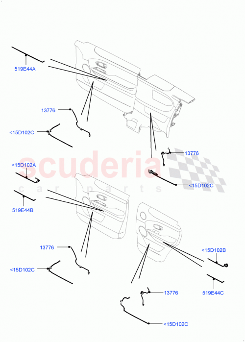 Part Diagram for Land Rover LR078655