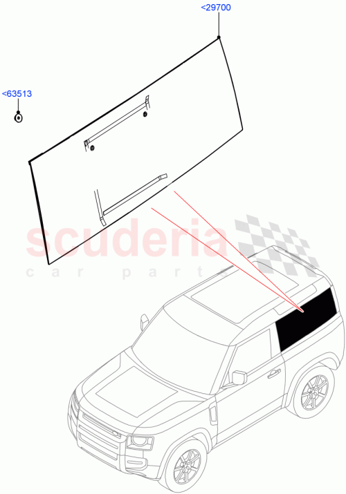 Part Diagram for Land Rover LR132089