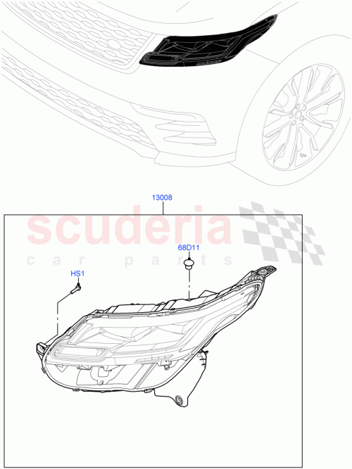 Part Diagram for Land Rover LR141251