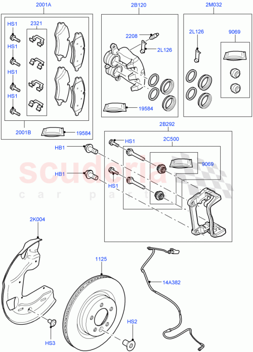 Part Diagram for Land Rover LR032063