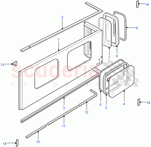 Part Diagram for Land Rover LR028971
