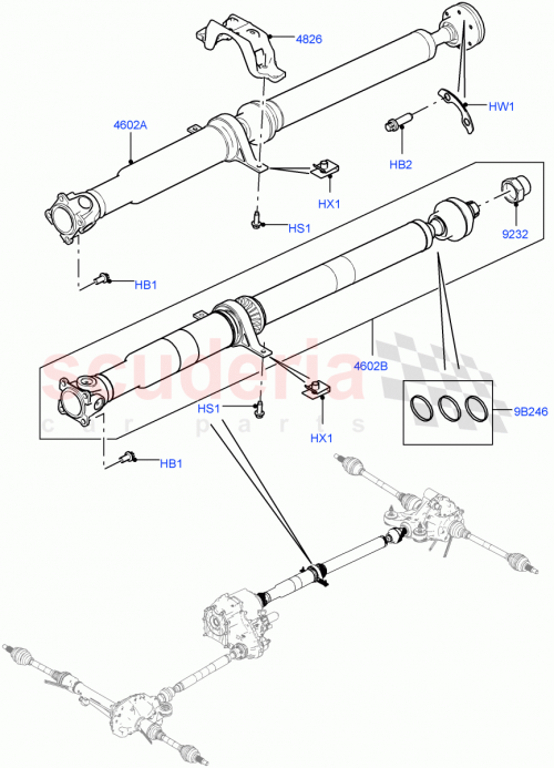 Part Diagram for Land Rover LR058371