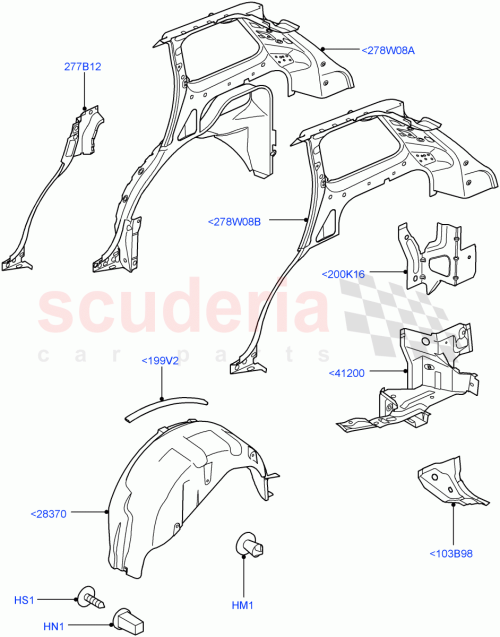 Part Diagram for Land Rover LR016762