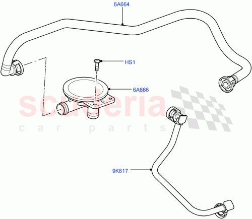 Part Diagram for Land Rover LR003380